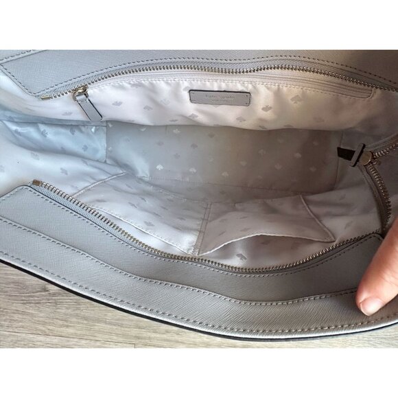 Kate Spade Medium Kristen Top Zip Color Block Tote - Picture 12 of 16